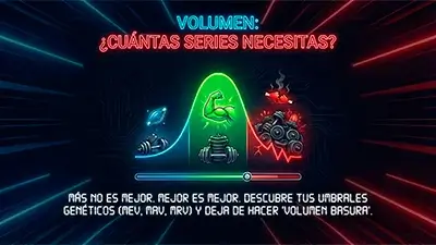 Gráfica de Volumen de Entrenamiento Optimo