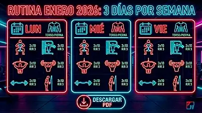 Rutina Enero 2026 para Principiantes