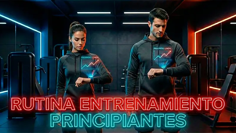 Rutina de entrenamiento cuerpo completo para principiantes